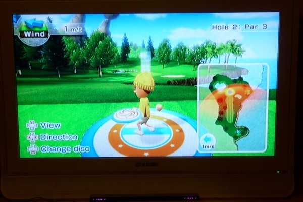 wii-frisbee golg