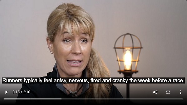 runners feel antsy