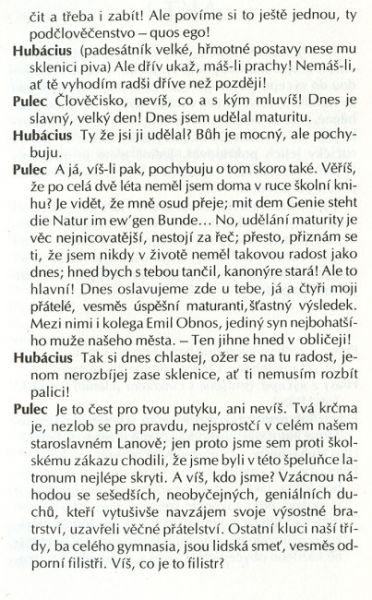 Ladislav Klma, Lidsk tragikomedie