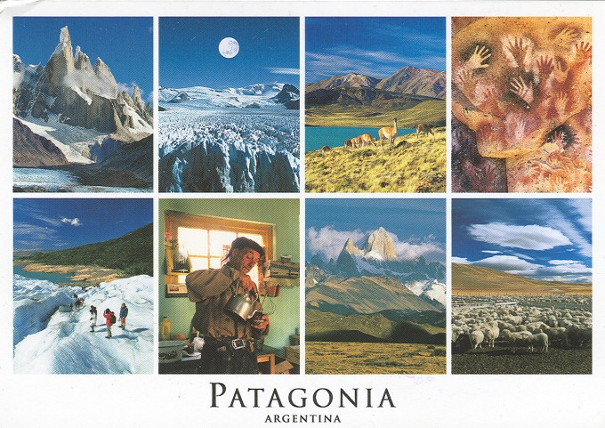 patagonie pohled